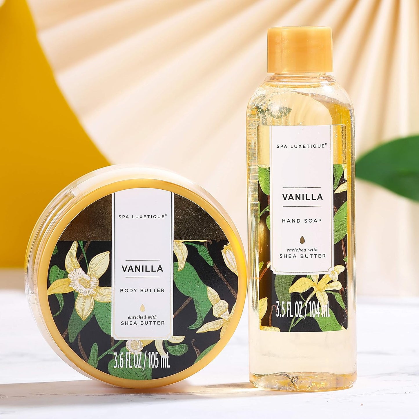 Coffret Cadeau Pour Les Femmes, 10PC Coffret De Bain, Parfum De Vanille, CrĂšme Pour Les Mains, Cadeau De NoĂ«l Et DâAnniversaire, Cadeau NoĂ«l, Cadeau FĂȘte Des MĂšres